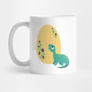 Dinosaur and egg Mug